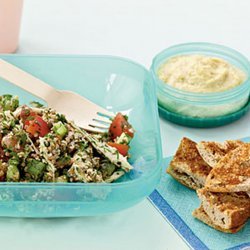 Tabbouleh With Chicken and Red Pepper