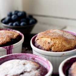 Individual Blueberry Cakes