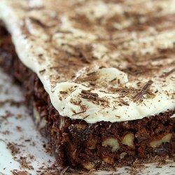 Cream Cheese Brownies With Chocolate Chips
