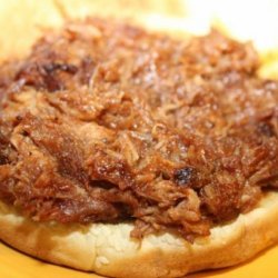 Pulled Pork in BBQ Sauce Mini Sandwiches