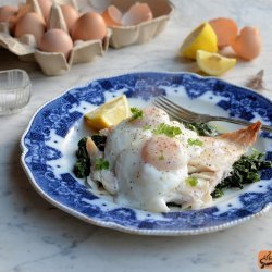 Smoked Haddock, Eggs, and Spinach