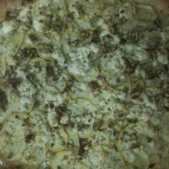 Summer Squash Pizza With Goat Cheese and Walnuts