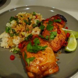 Paprika Butter Chicken With Couscous