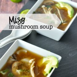 Mushroom Soup With Noodles