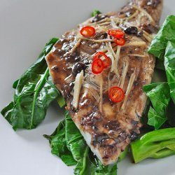 Steamed Fish With Black Bean and Chilli Sauce