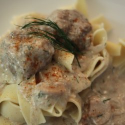 Meatballs in Dill Sauce