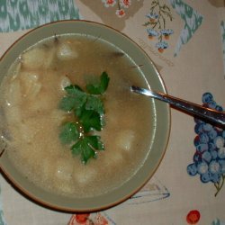 Potato and Roasted Garlic Soup