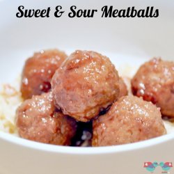 Crock-Pot Sweet & Sour Meatballs