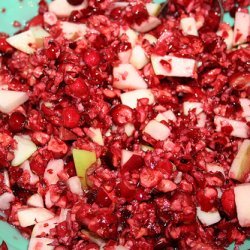 Apple Cranberry Fruit Salad