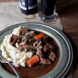 Beef Stew with Beer and Mushrooms