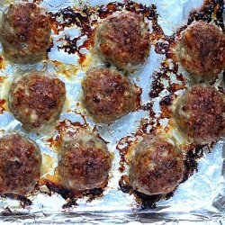 Italian Meatballs - Baked