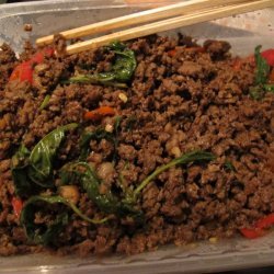 Thai Spicy Minced Beef