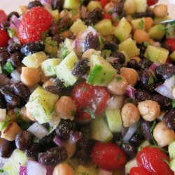 Chickpea & Bean Salad