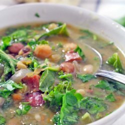 16 Bean and Kale Soup