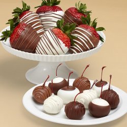 Chocolate-Dipped Cherries