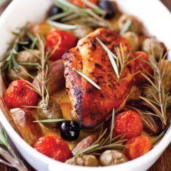 Chicken With Olives and Tomatoes