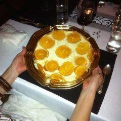 Glazed Orange Bavarian Cake