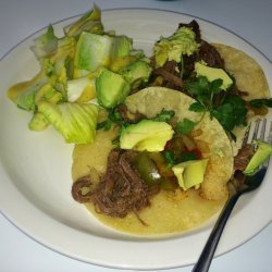 Beef & Avocado Tacos