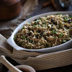 Chicken Pilaf With Nuts and Currants
