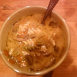 Garlic Mushroom Soup