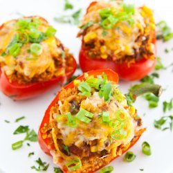 Stuffed Bell Peppers W/O Rice!
