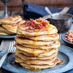 Cornmeal & Bacon Pancakes