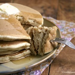Whole Wheat Fluffy Pancakes