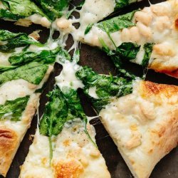 White Bean and Spinach Pizza