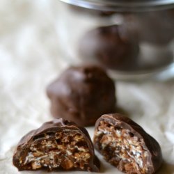 Peanut Butter and Chocolate Bonbons