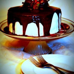 Chocolate Tuxedo Cake