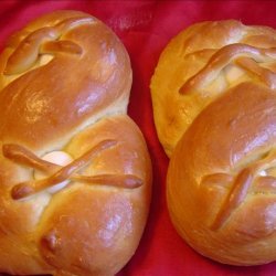 Nana's Easter Egg Babies, Rich Egg Bread