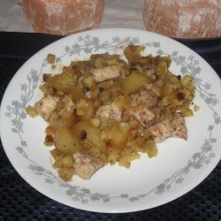 Chicken With Apples and Stuffing