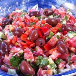 Greek Salad W/ Dressing