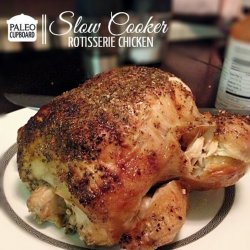 Slow Cooker Rotisserie Chicken