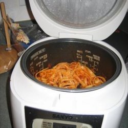 Pasta in the Rice Cooker