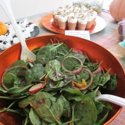 Easy Spinach Salad