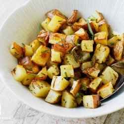 Roasted Potatoes in Herbs
