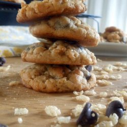 Peanut Butter Cereal Cookies
