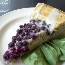 Blueberry Poppy Seed Brunch Cake