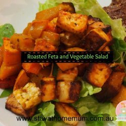 Roast Vegetable and Feta Salad
