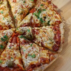 Whole Wheat Herb Pizza Crust