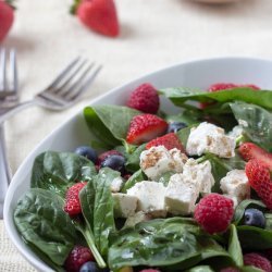 Spinach Salad with Feta Cheese