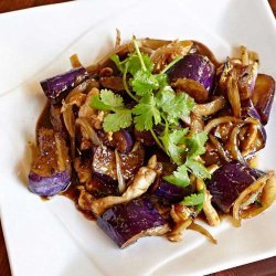 Chicken and Eggplant Stir Fry