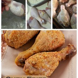 Oven Fried Chicken Legs