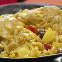 Curry Chicken W/ Rice