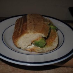 Avocado and Queso Fresco Sandwich