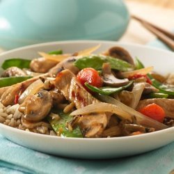 Asian Pork and Vegetable Stir-Fry for Two