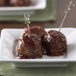 Cranberry-Barbecue Meatballs