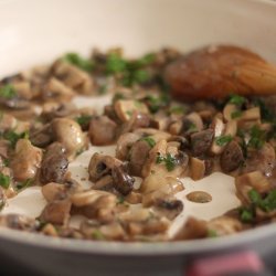 Bruschetta With Mushrooms