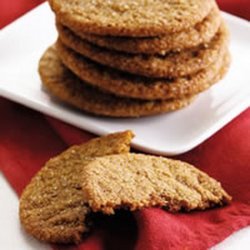 Ginger Crinkles Cookies